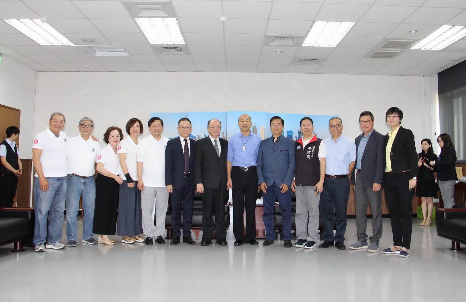 全球玉山科技協會回訪　韓國瑜感謝投資高雄