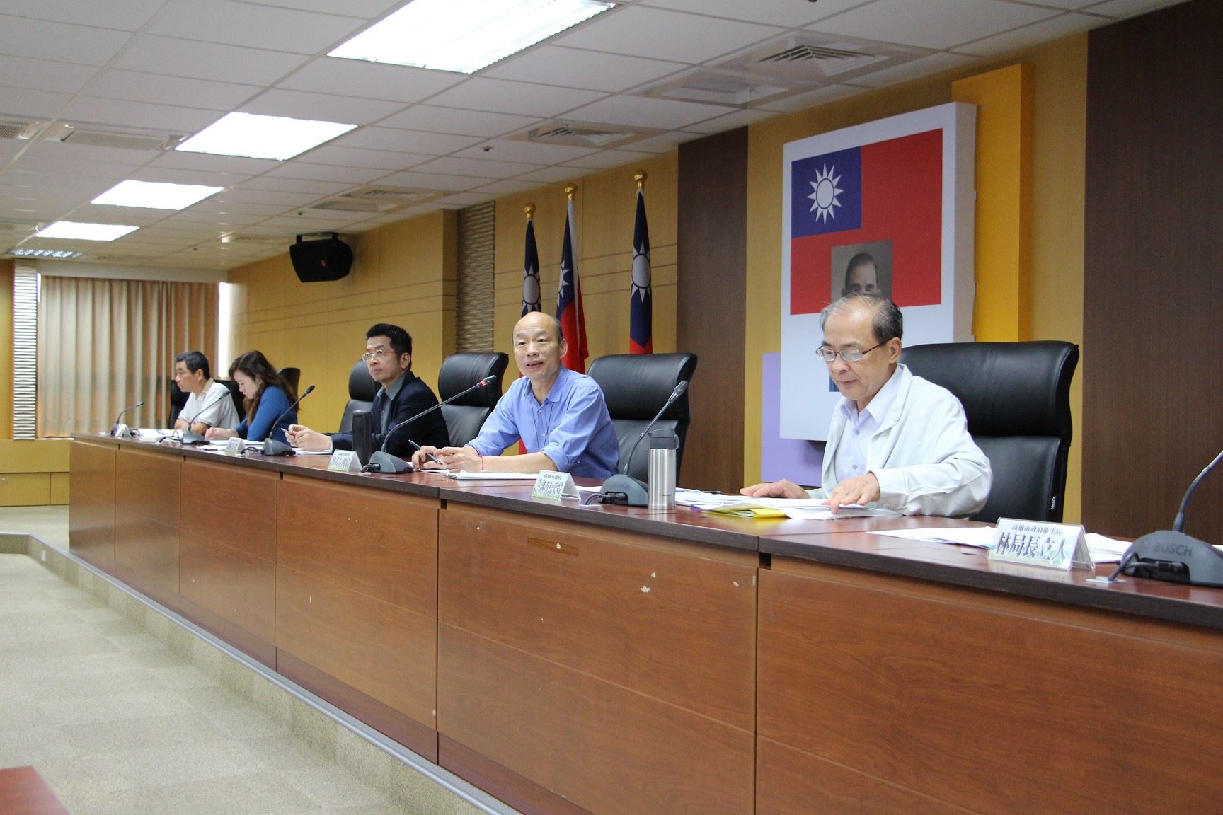 韓國瑜出席登革熱防治工作協調會  要求務必全力以赴加強...