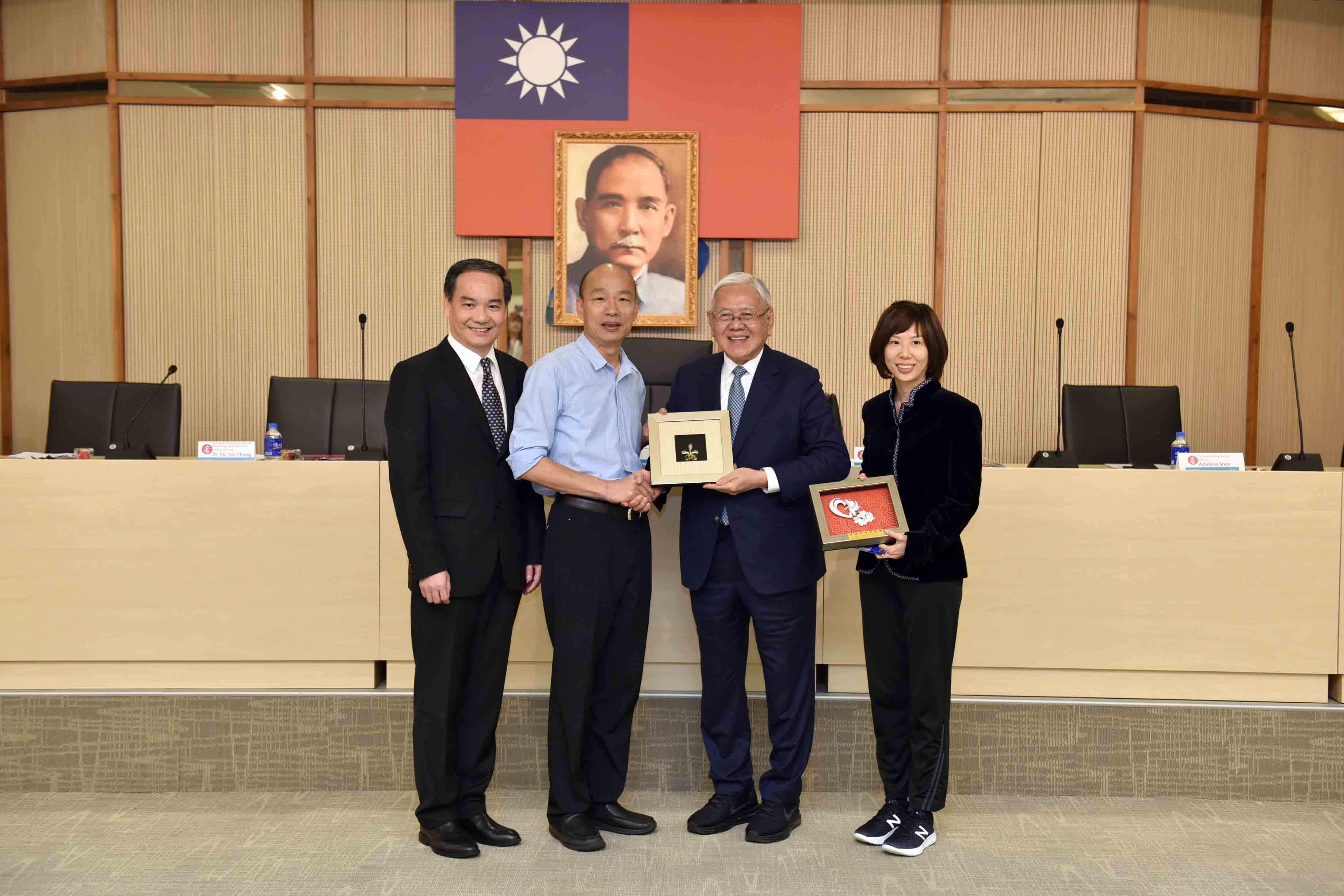 新加坡工商聯合總會來訪  韓國瑜:盼與星國多方合作交流