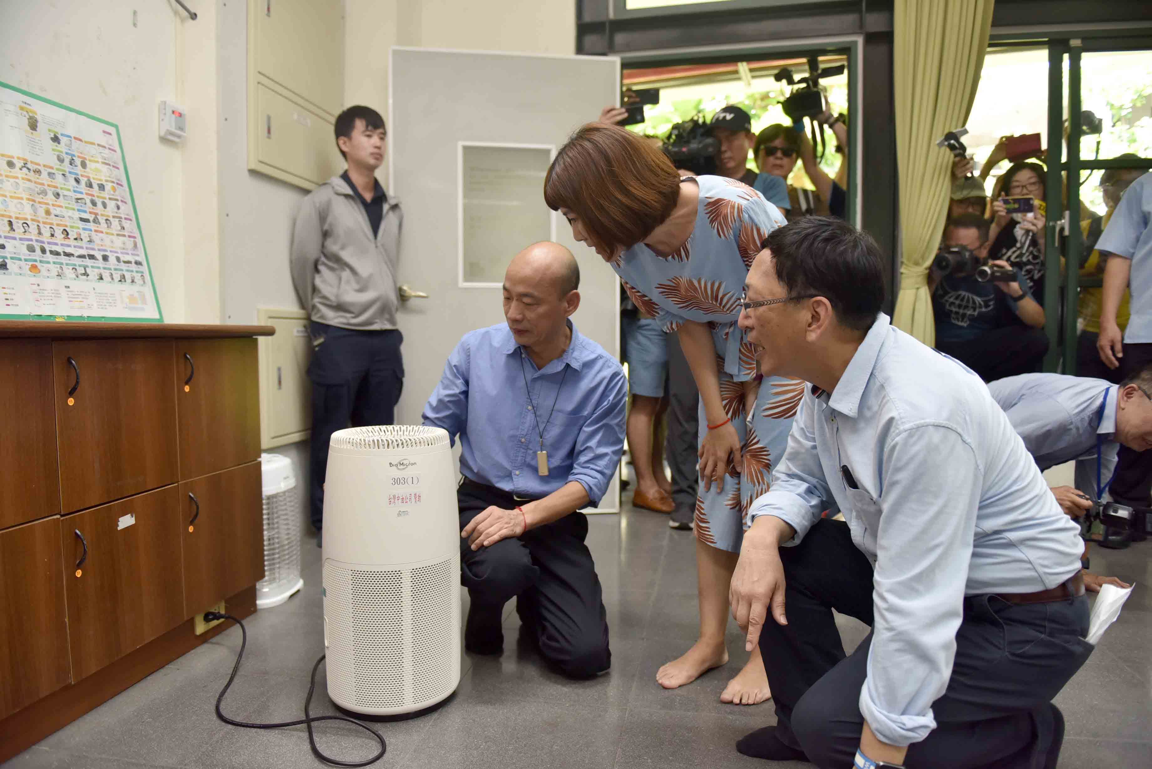 高市校園雙機裝設啟用  韓國瑜盼大幅提高學習效能...