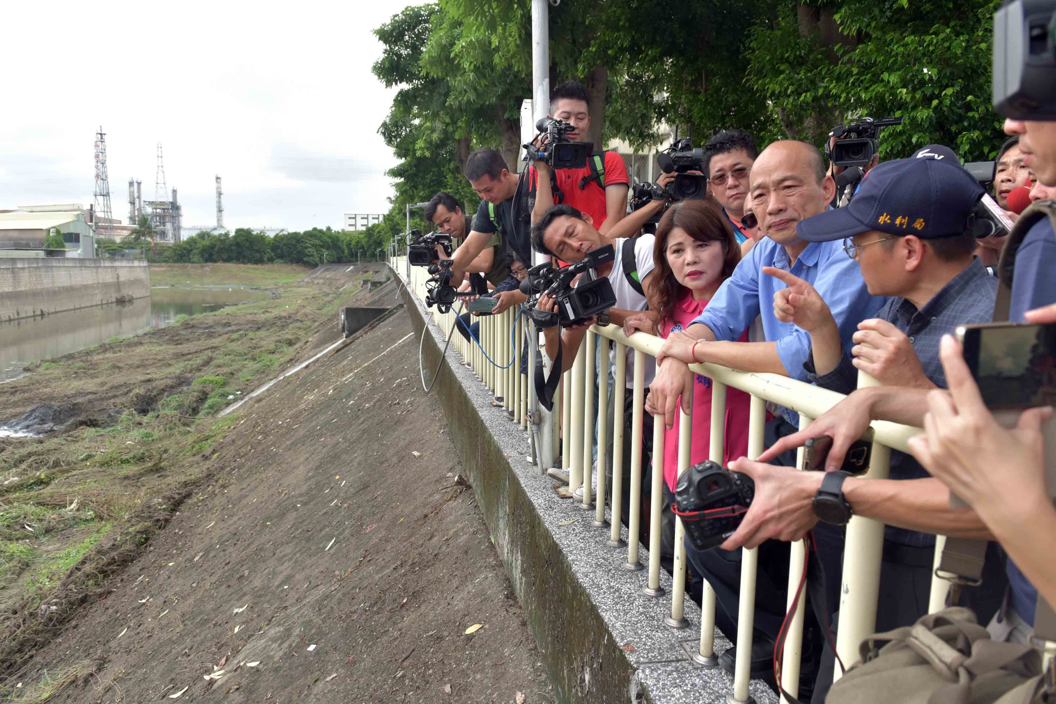 後勁溪加速清疏  韓國瑜緊盯六瓶頸段