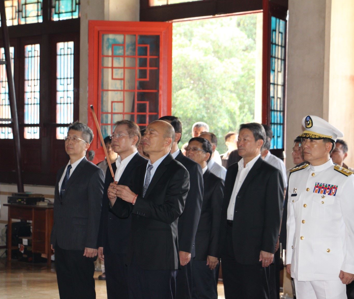 高市忠烈祠秋祭國殤典禮  韓國瑜向軍人致敬...
