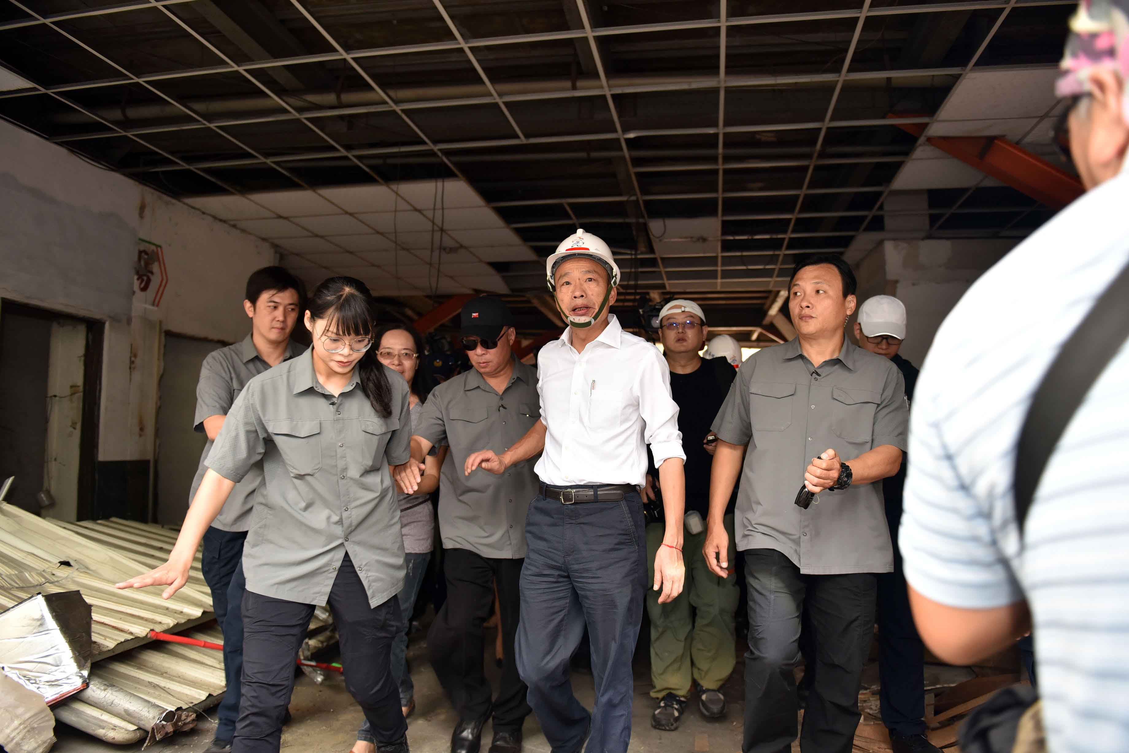 展決心祭鐵腕  韓國瑜率隊拆除違建...