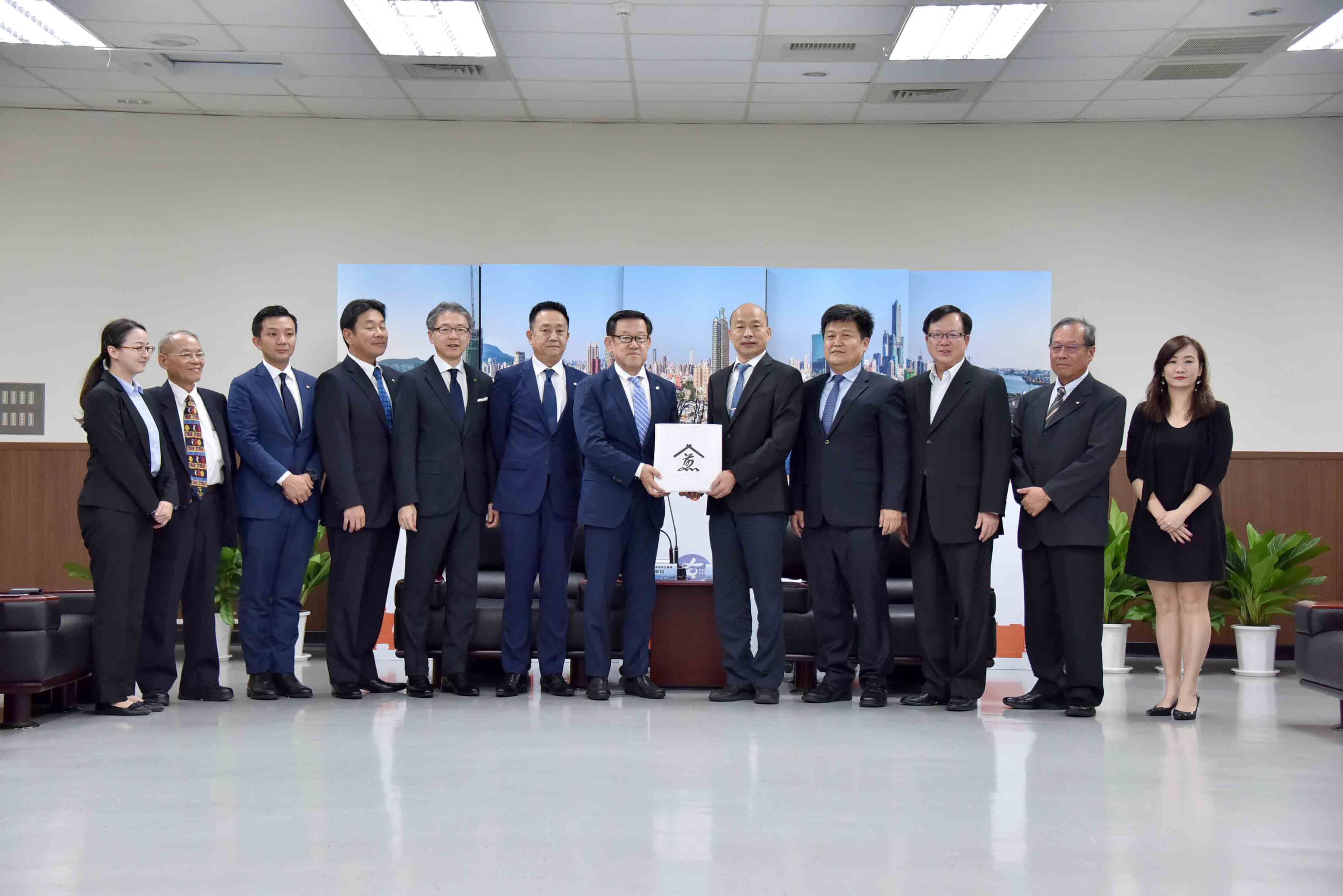 日商大和房屋投資60億元  韓國瑜盼共創繁榮...