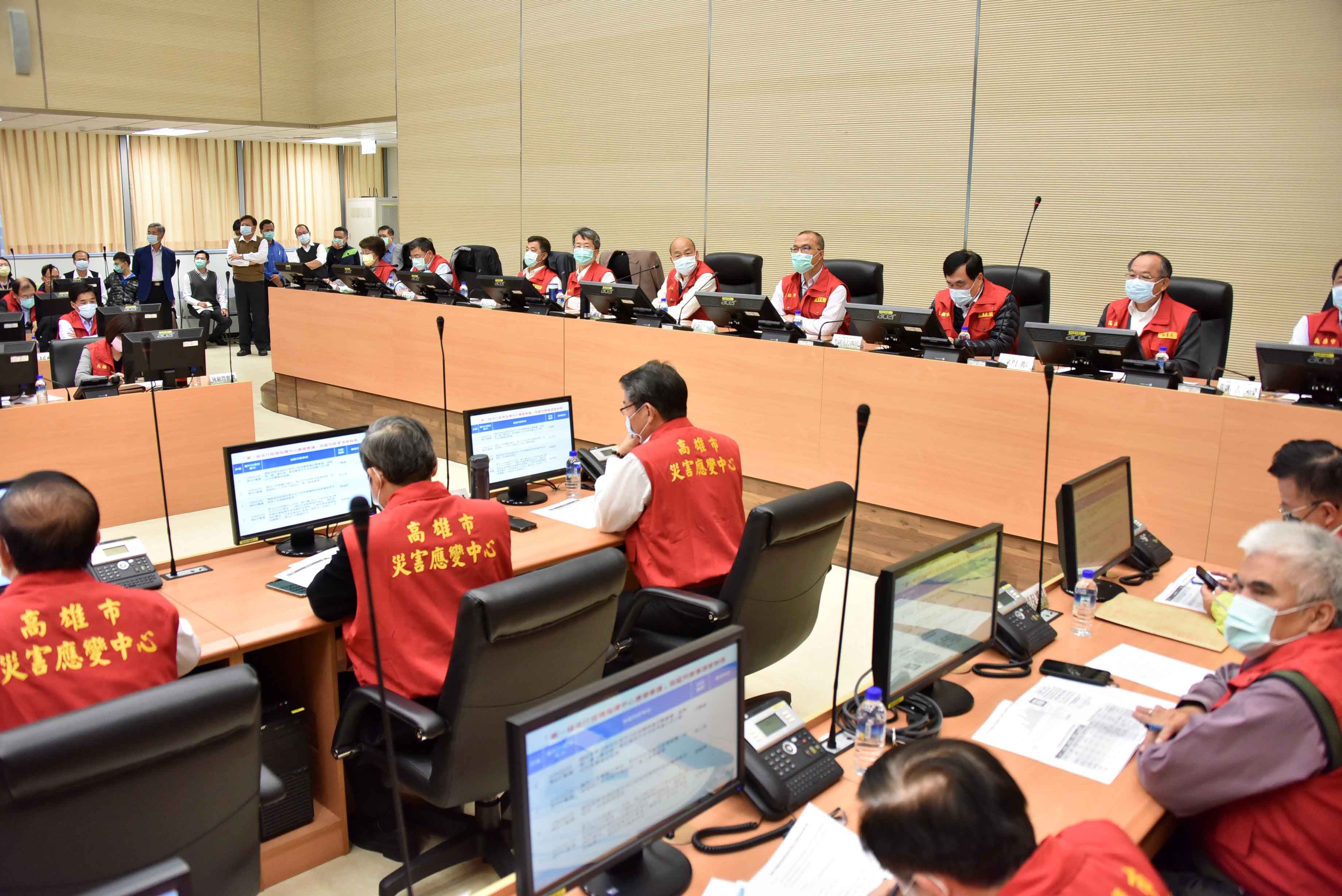 高雄第5次防疫會議  韓國瑜:加強照顧新住民防疫物資需求...