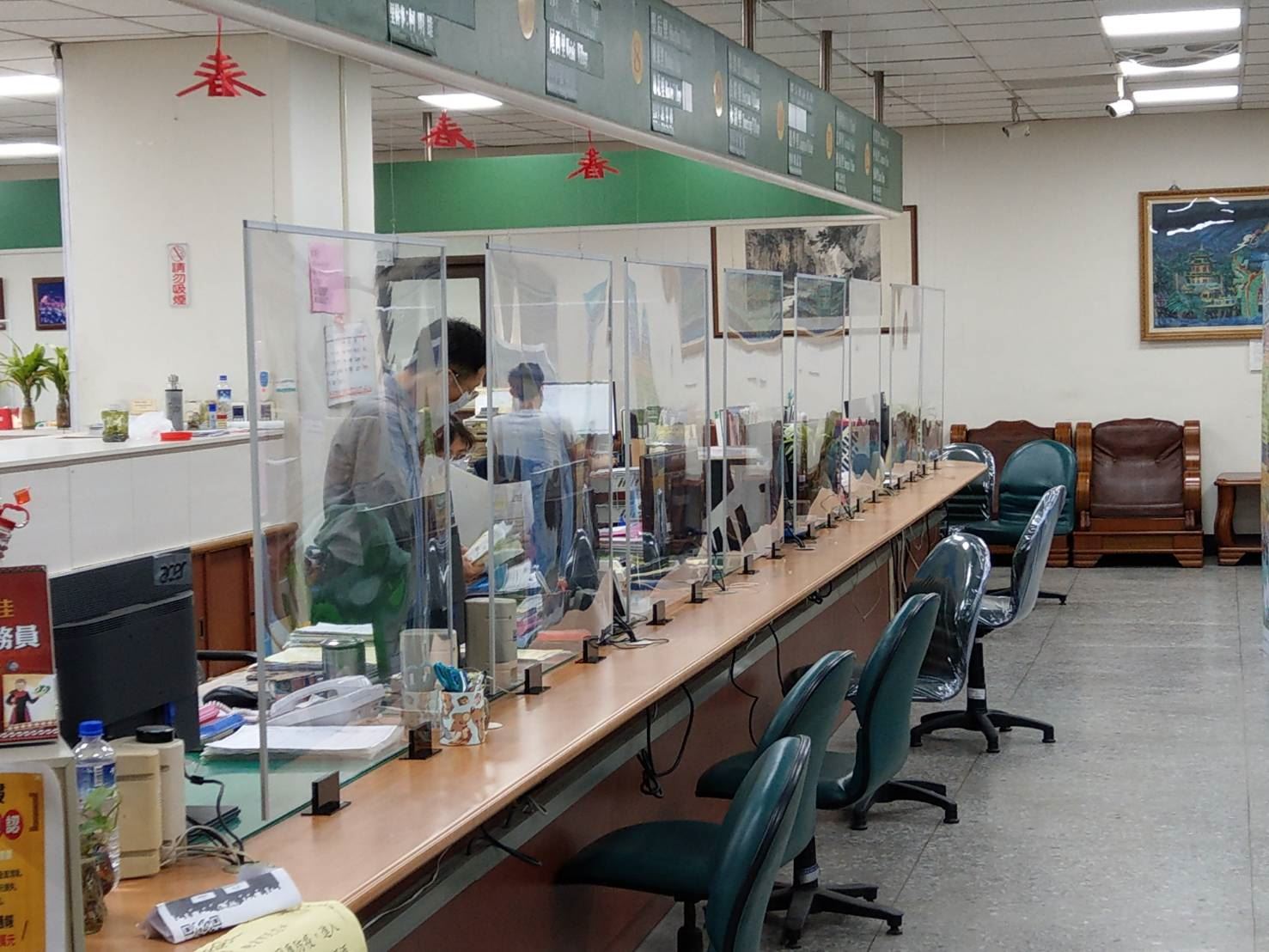 高雄左營區行政中心　 落實防疫高規標準...