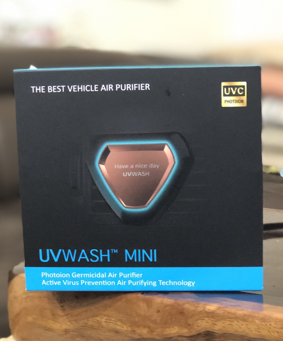 UVWASH mini光離子除菌淨化機　 車內淨化最神利器