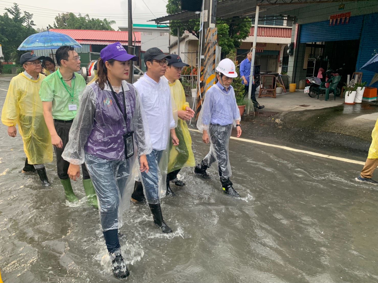 高市全面監控水情動態  陳其邁要求加快治水的推進速度  ...