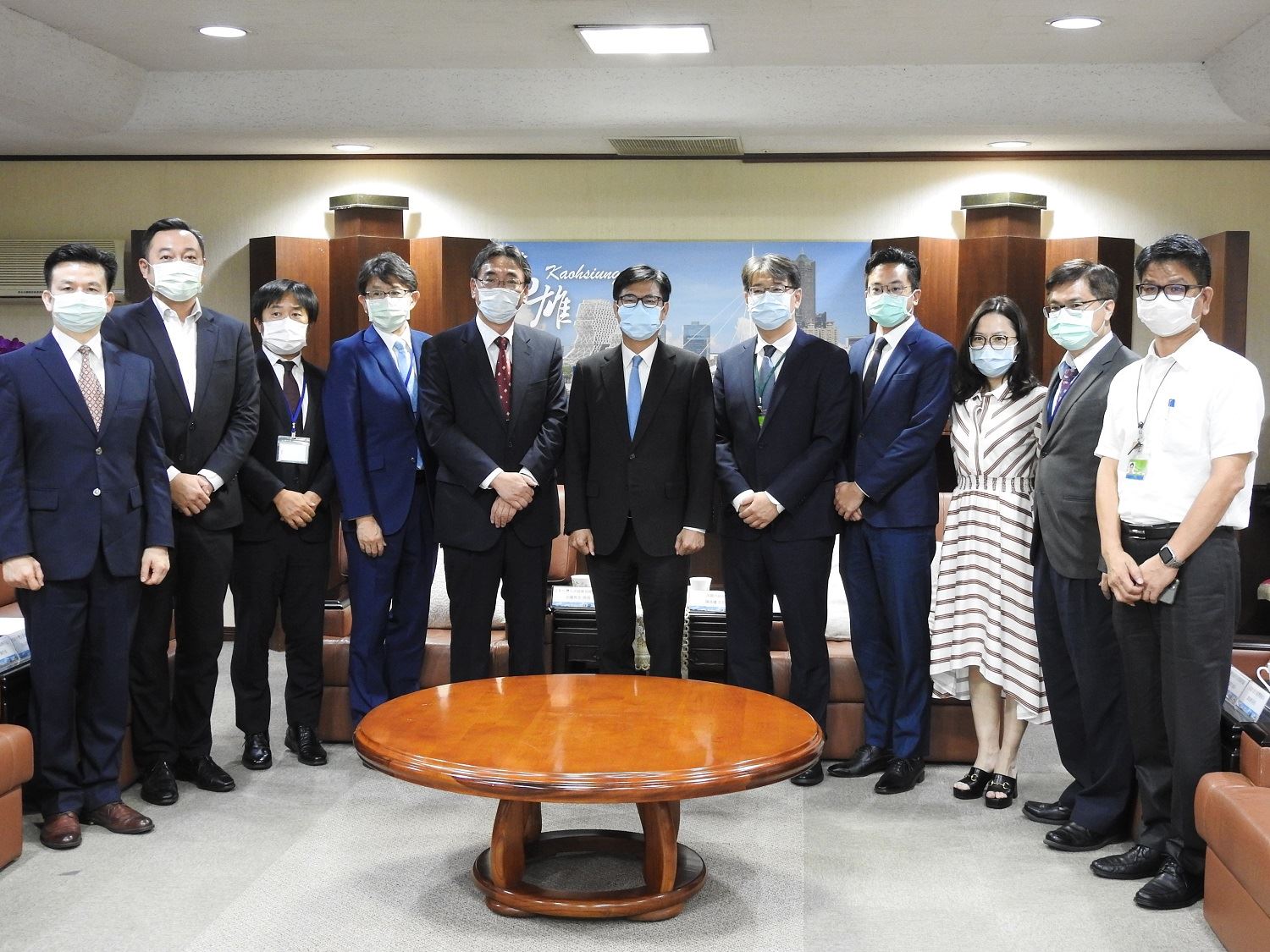 高市歡迎日本台灣交流協會來訪  密切商談未來各項合作事...