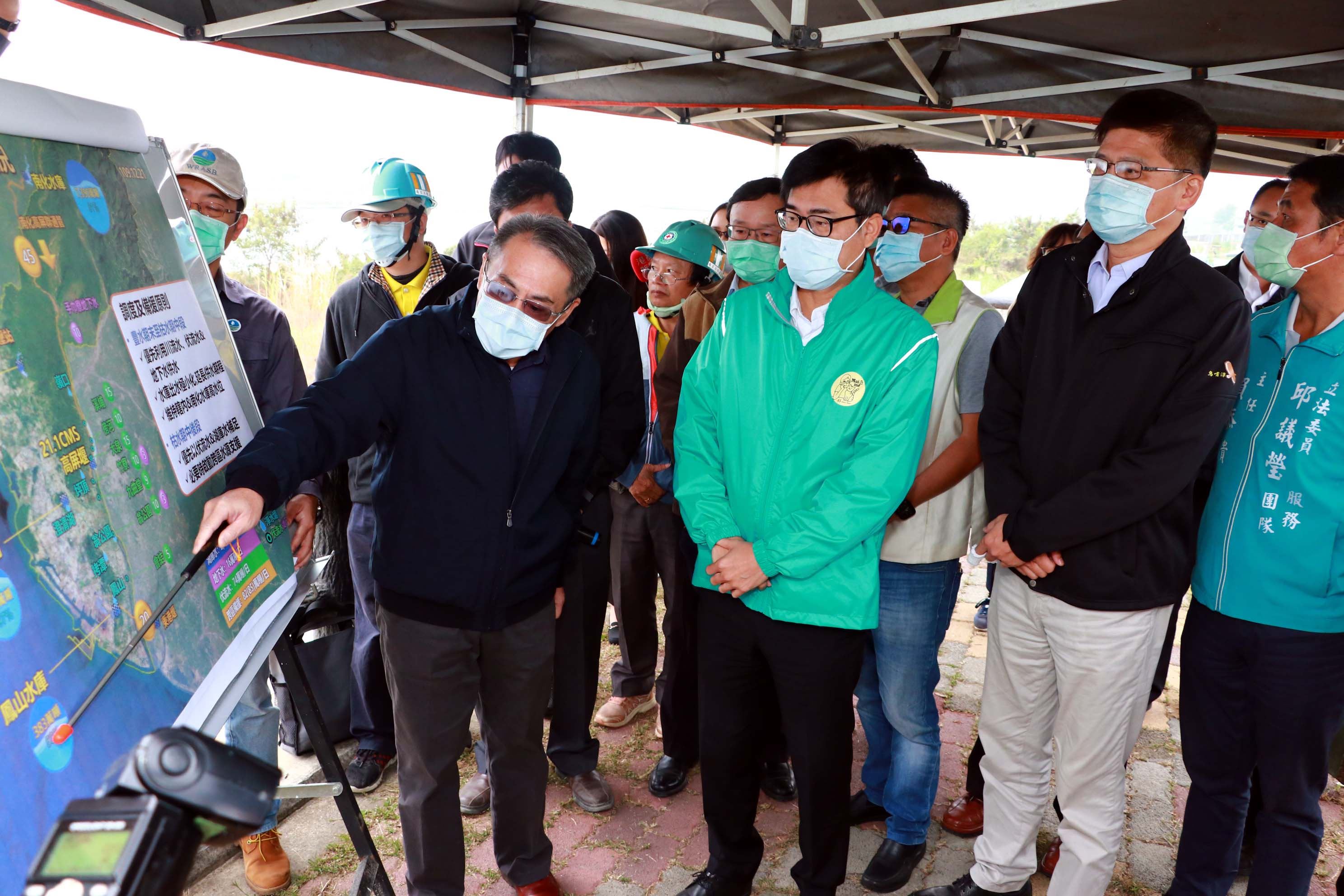 高市重視大樹區大泉伏流水工程  陳其邁：加緊趕工、盼年...