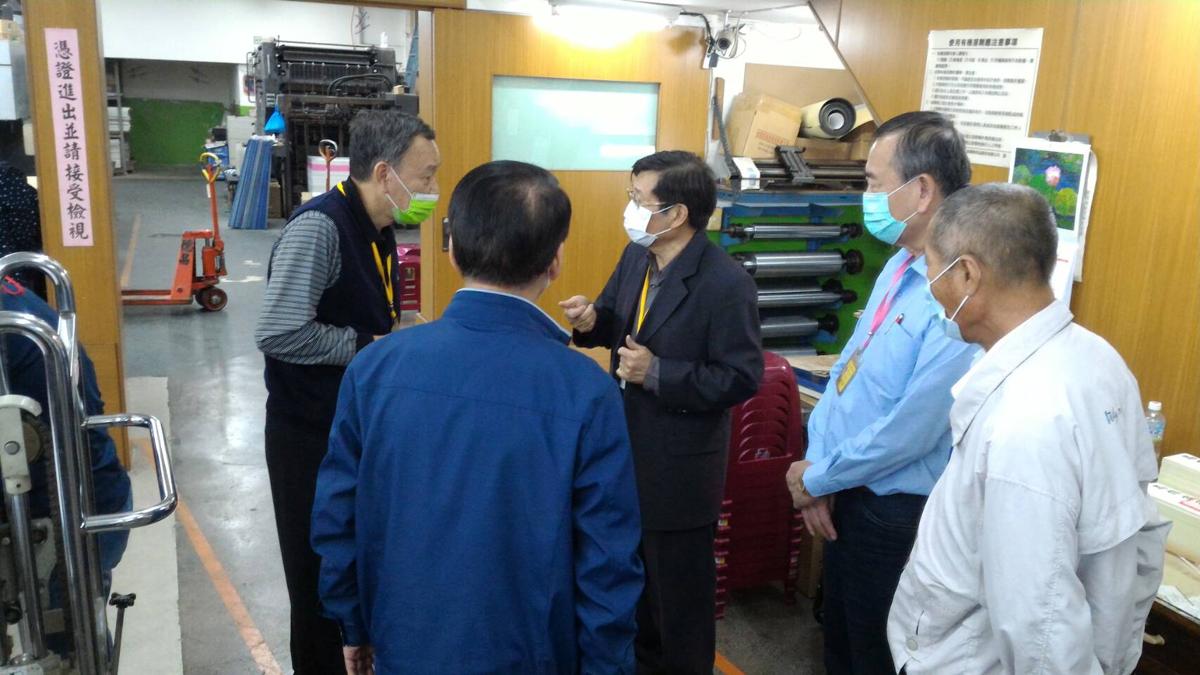 高市議員黃捷罷免案  選委會主委巡視罷免票印製情形...