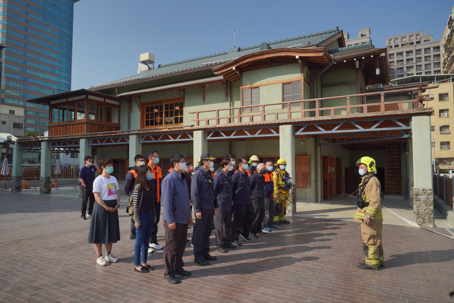 高市歷史建築逍遙園舉辦消防演練  逍遙走春安全又安心 ...