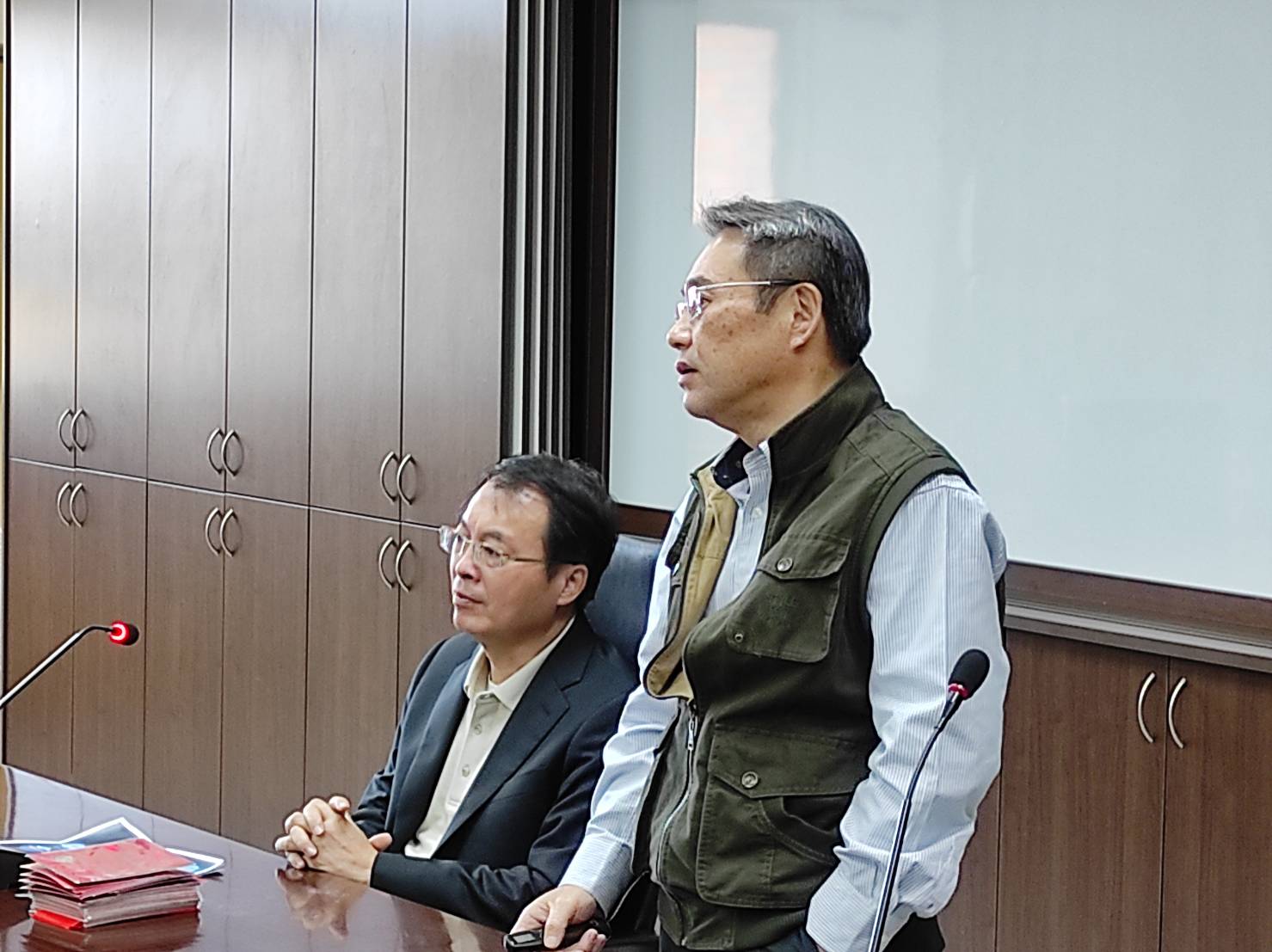 抗旱無假期  水利署王副署長南下關心水情...