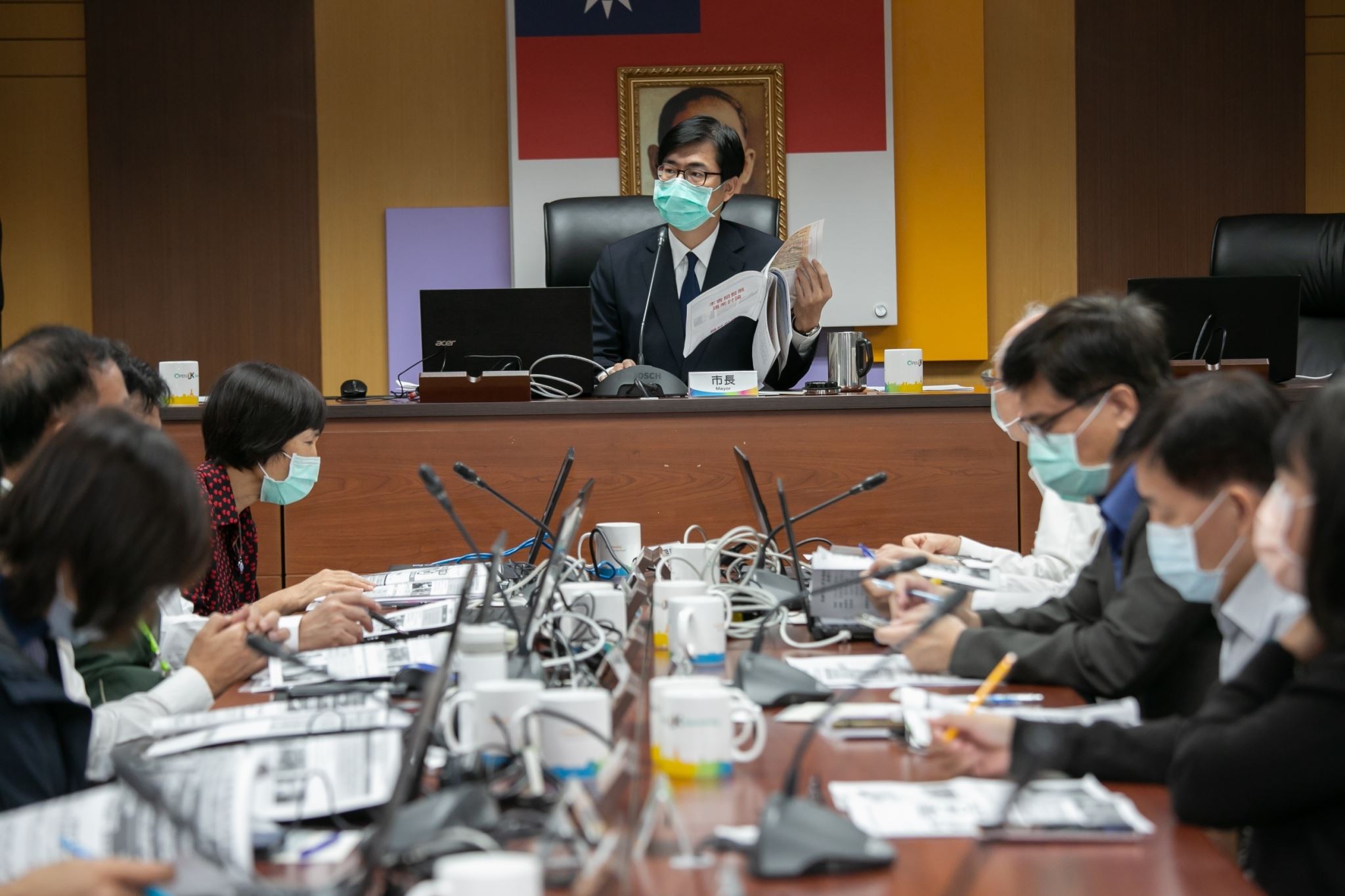 防疫進入關鍵階段  陳其邁：落實各項措施、超前規劃疫苗...