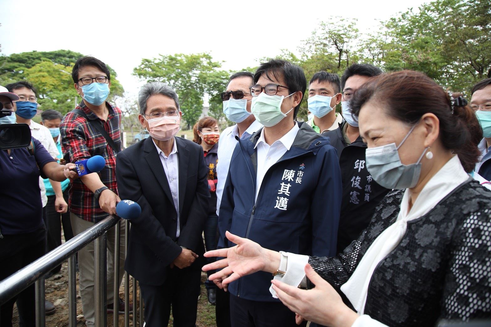 視察抗旱水井及澄清湖蓄水  陳其邁：開源節流 反轉艱困水情