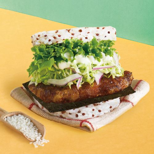石斑魚漢堡再次席捲全台！ 摩斯漢堡與高市府合作新品「蒲燒石斑珍珠堡」上市