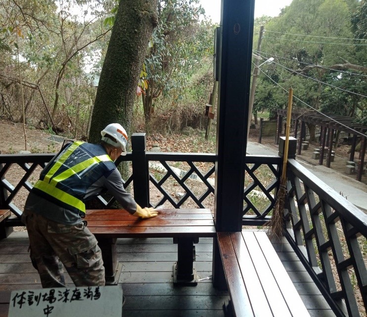 杜絕防疫破口  中市三大風景區服務設施全面消毒...
