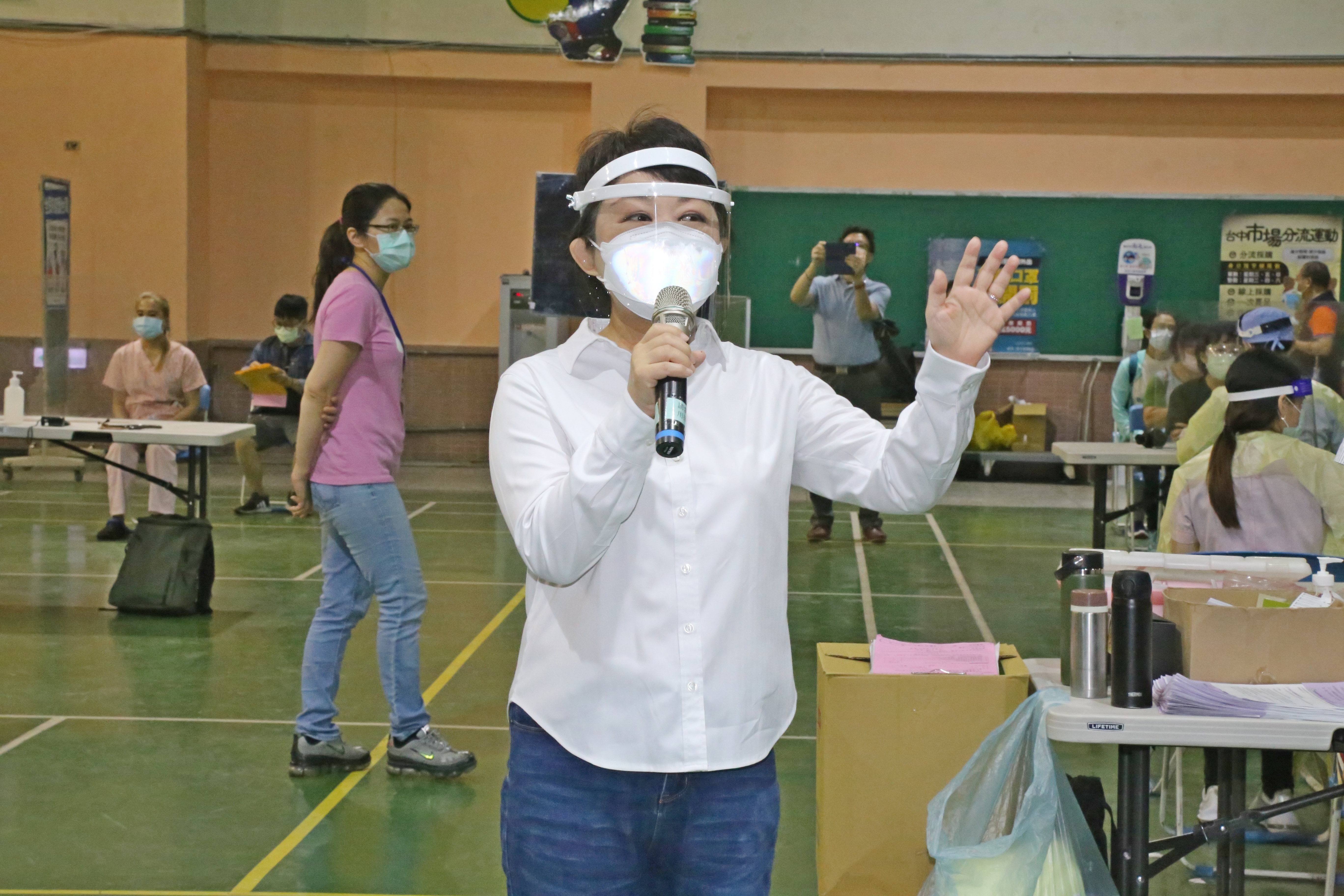 中市5千劑疫苗優先供長照人員接種 6/5完成施打...