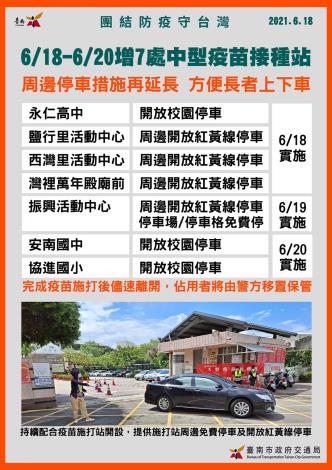 台南出動低地板公車接送長輩打疫苗　黃偉哲讓接駁服務更...