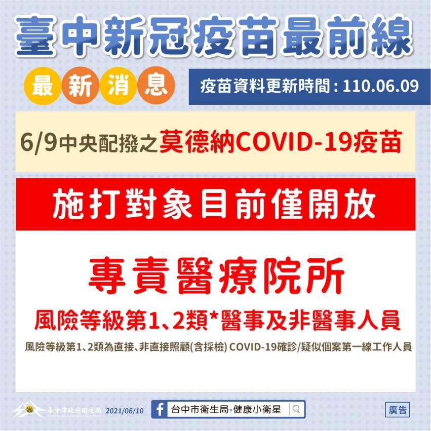 事前沒問就到府打疫苗？！ 中市解釋：誤會一場...