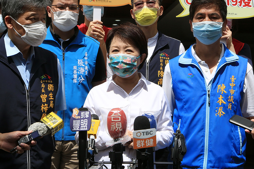 接種人數破百萬 18歲以上台中市民覆蓋率逾4成...