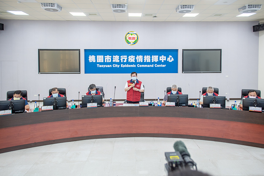 桃市疫苗接種達百萬劑  鄭文燦籲民眾踴躍預約...