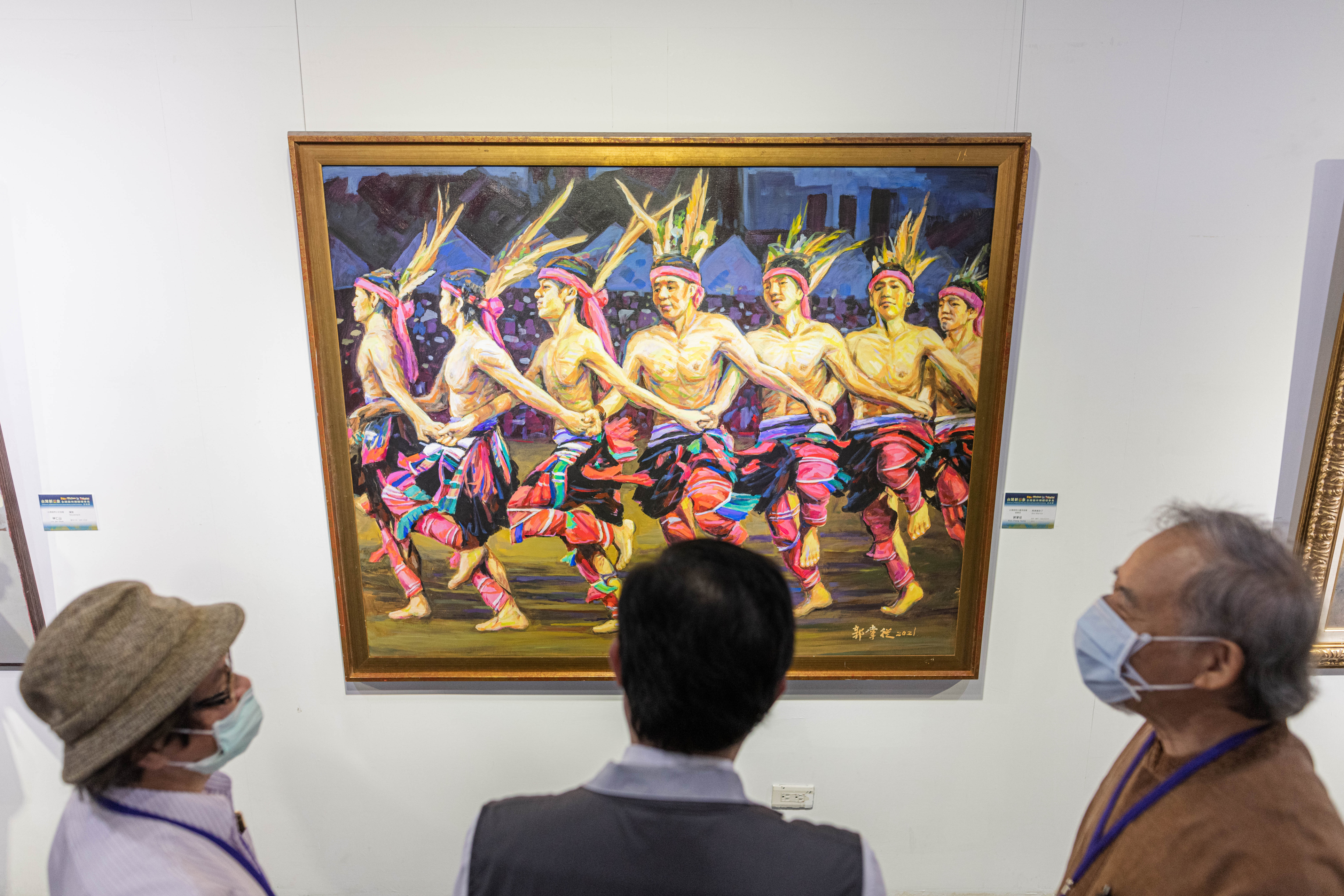 桃園展演中心油畫創作展「一檔雙展」 歡迎市民朋友一同觀...