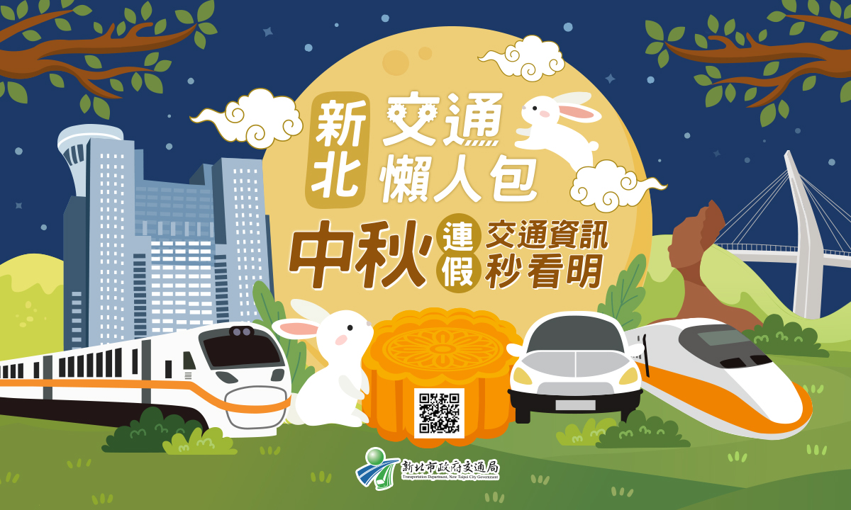 中秋連假交通懶人包 侯友宜呼籲市民務必做好防疫...