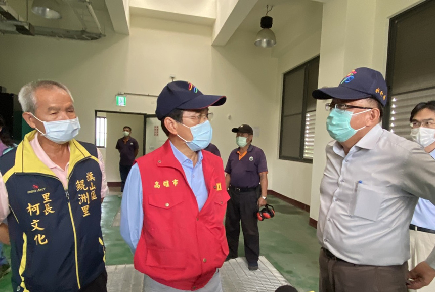 嚴防璨樹釀災  林欽榮視察溪洲抽水站...