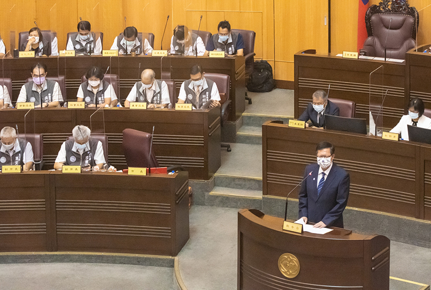 抗疫不忘推動市政  鄭文燦：逐步完成桃園轉型...