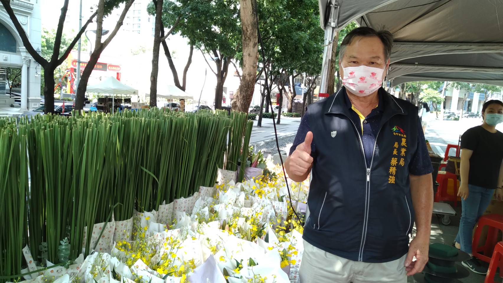 花現台中的幸福 農業局頂艷陽體驗行銷「花系列」...