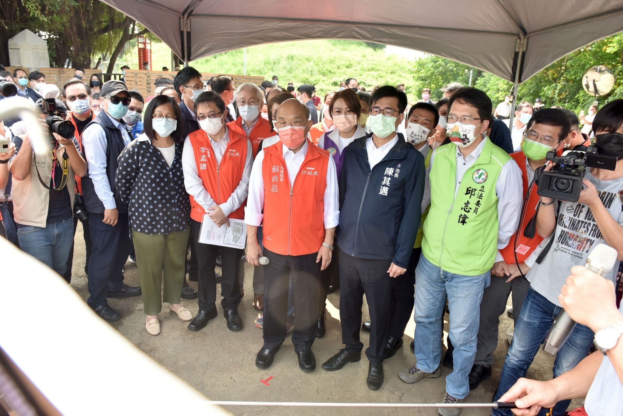 視察橋科建設 陳其邁感謝中央支持產業鏈發展...