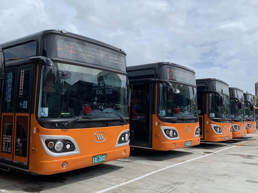 新北推綠能交通  國光客運全電動公車路線啟動...