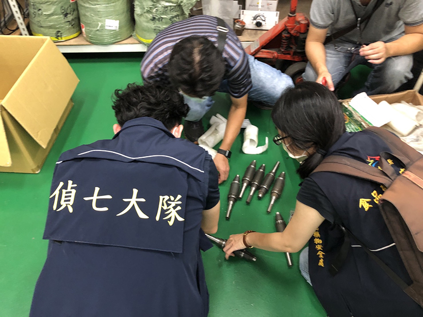 中市查獲非法產製醫用口罩工廠  阻絕流入市面...