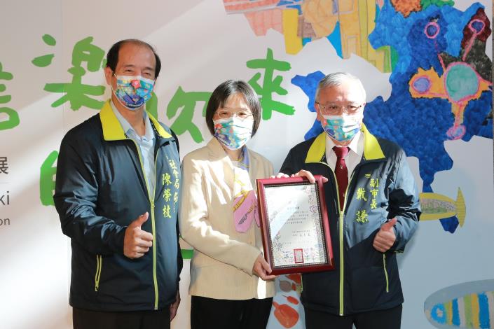 台日「信楽吹來的風展」感動開幕 黃偉哲歡迎民眾到南美館感受原生藝術魅力