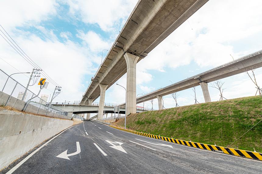 國道1號桃園交流道動線改善工程通車  年前紓解南崁壅塞交...