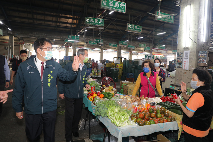南市春節蔬果魚肉供應充足  黃偉哲：安心採買過好年...