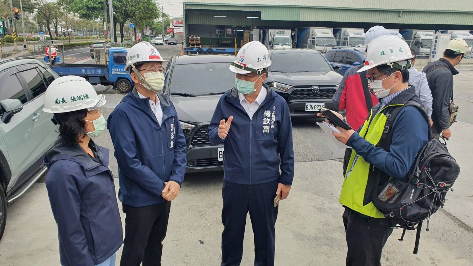 高市府今日專案稽查東南集團等7處營建工地   針對缺失重罰並勒令停工