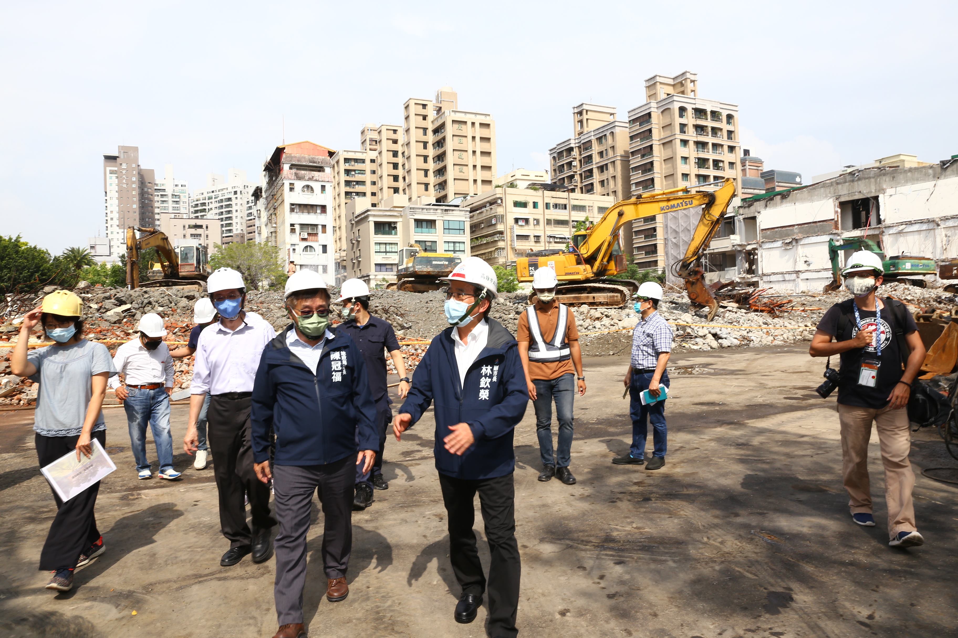 原七賢國中舊址拆除完畢後  將興建600戶社會住宅