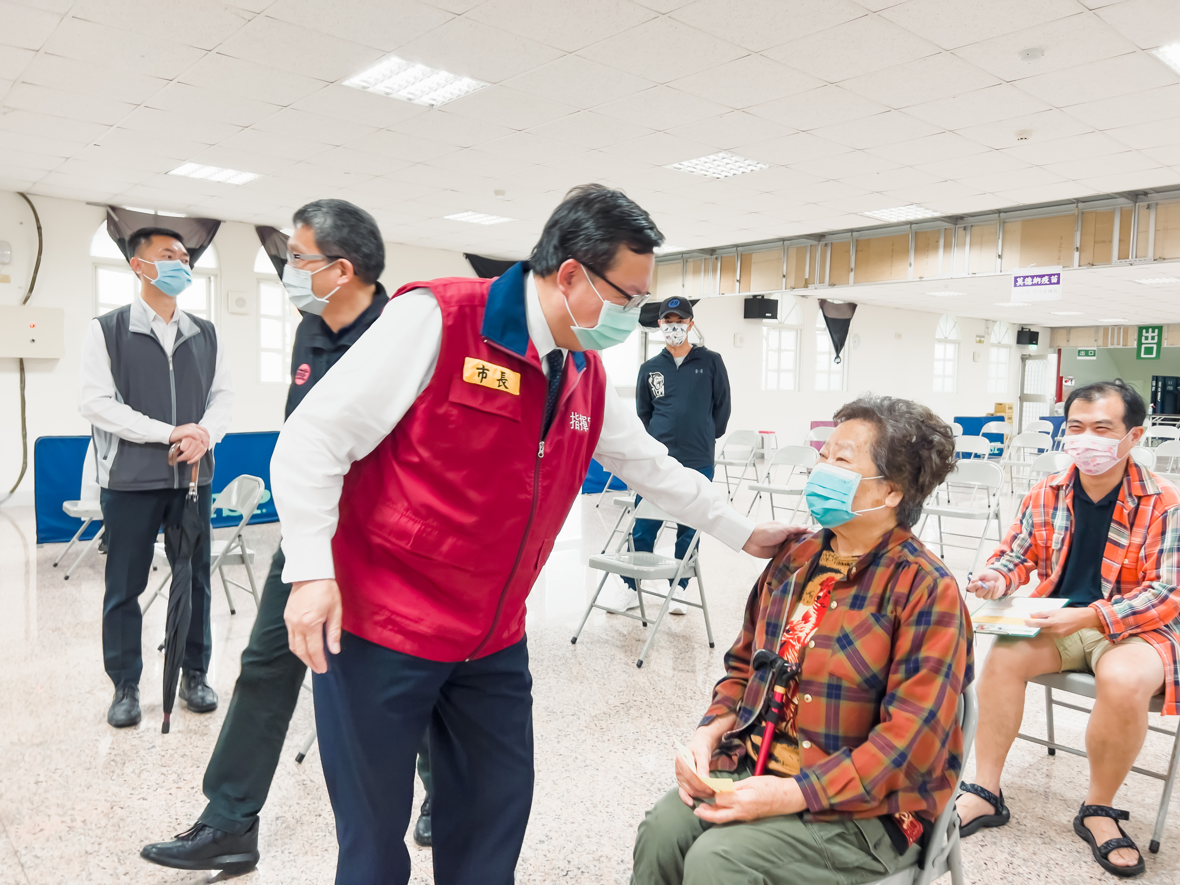 鄭文燦持續呼籲市民朋友踴躍接種疫苗   提升自我保護力...