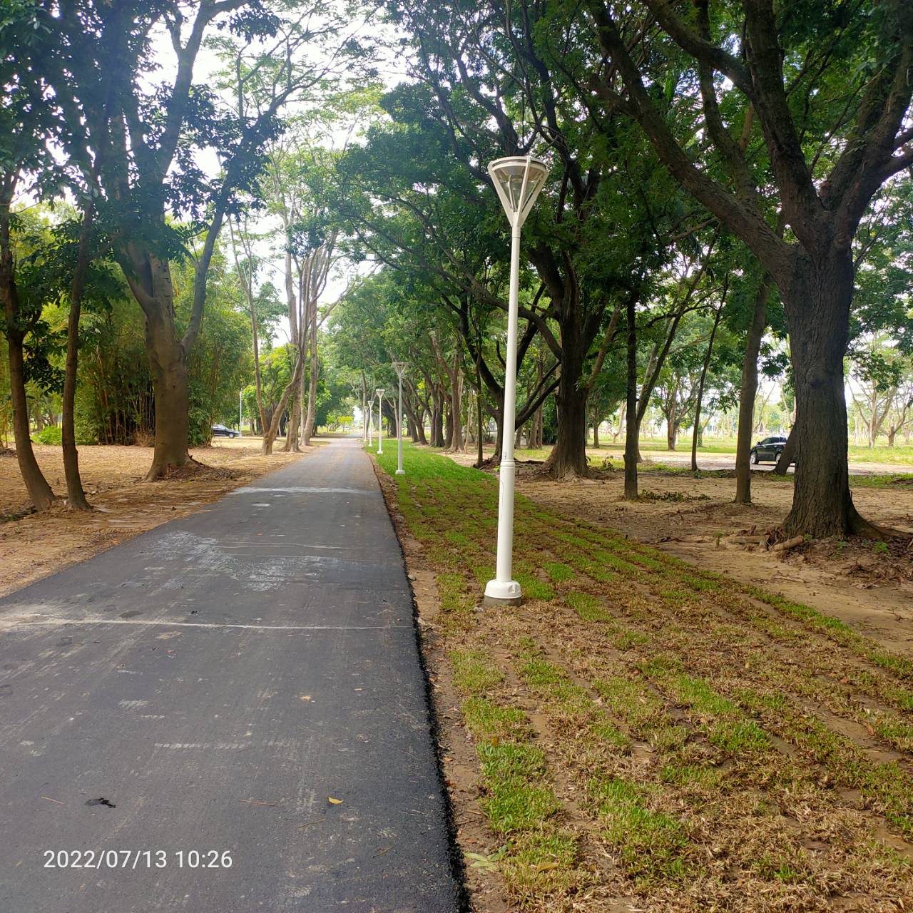 視察仁武軍備局土地綠美化工程進度  陳其邁致力滿足各年齡層休憩需求