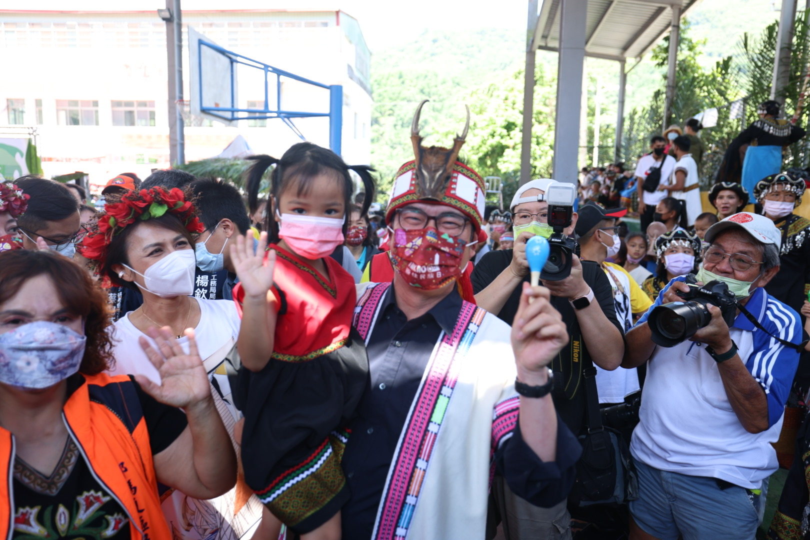 陳其邁參與那瑪夏射耳祭盛事 允諾全力支持原鄉建設