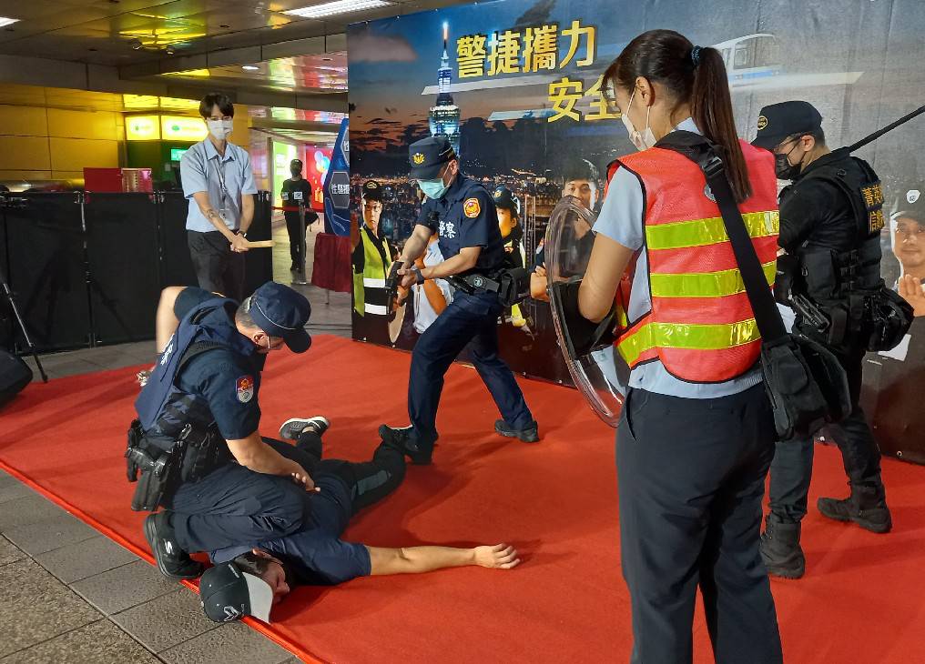臺北捷運犯罪零容忍 打造旅客安全2.0 北捷攜手捷警 安全更...