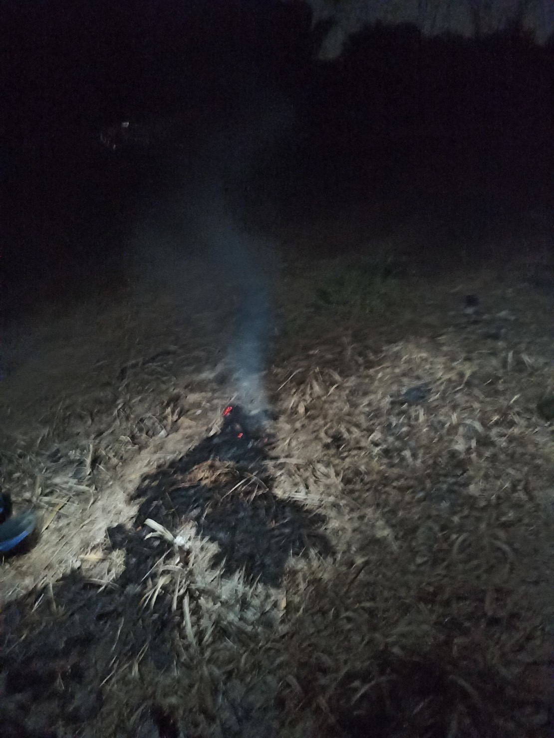 遏止夜間露天燃燒 環保局出動空拍查緝不法