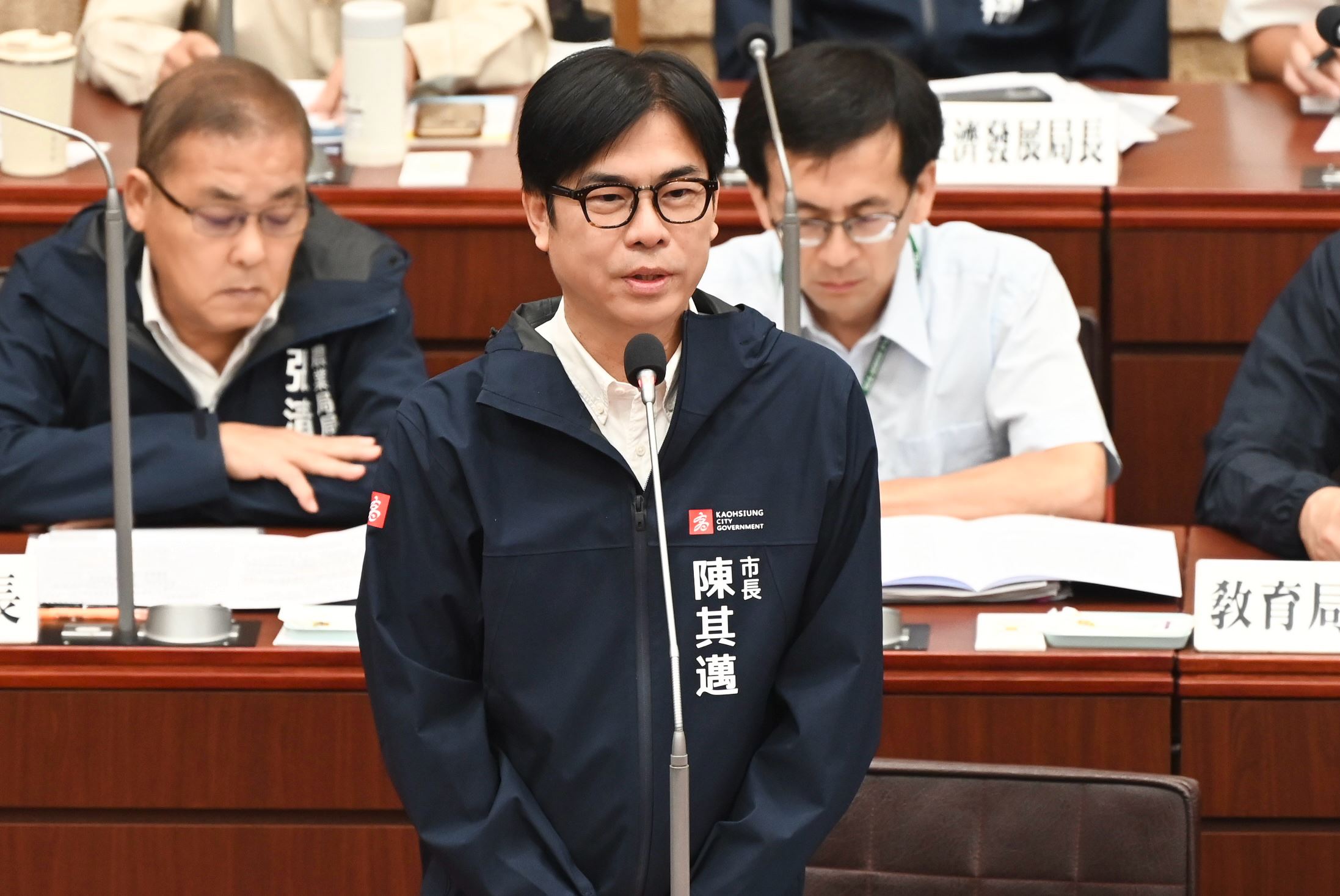 陳其邁出席進口雞蛋稽查專案報告　針對各式通路加強查察...