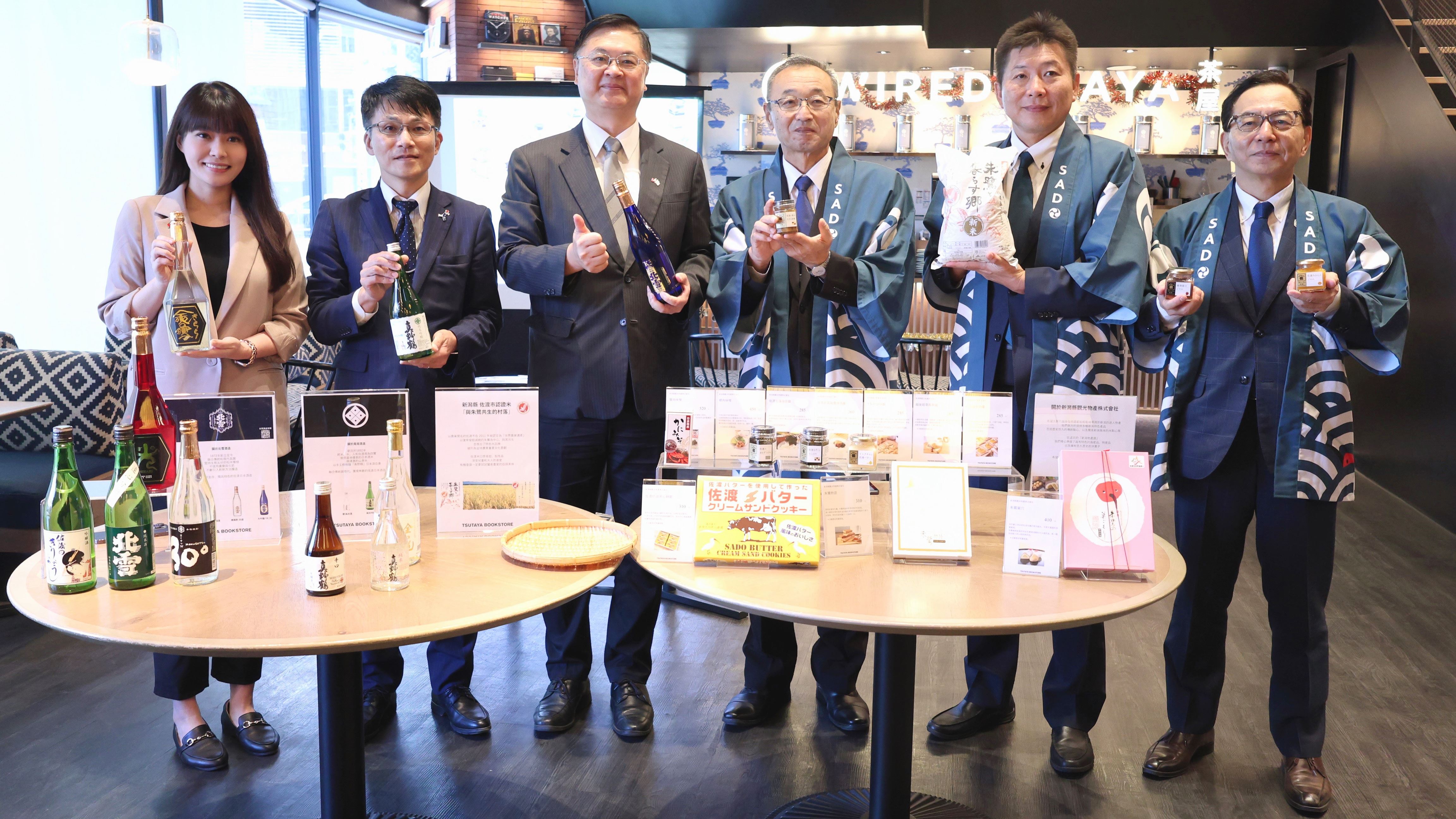 日本佐渡物產展開幕！友好城市佐渡市長訪高  ...