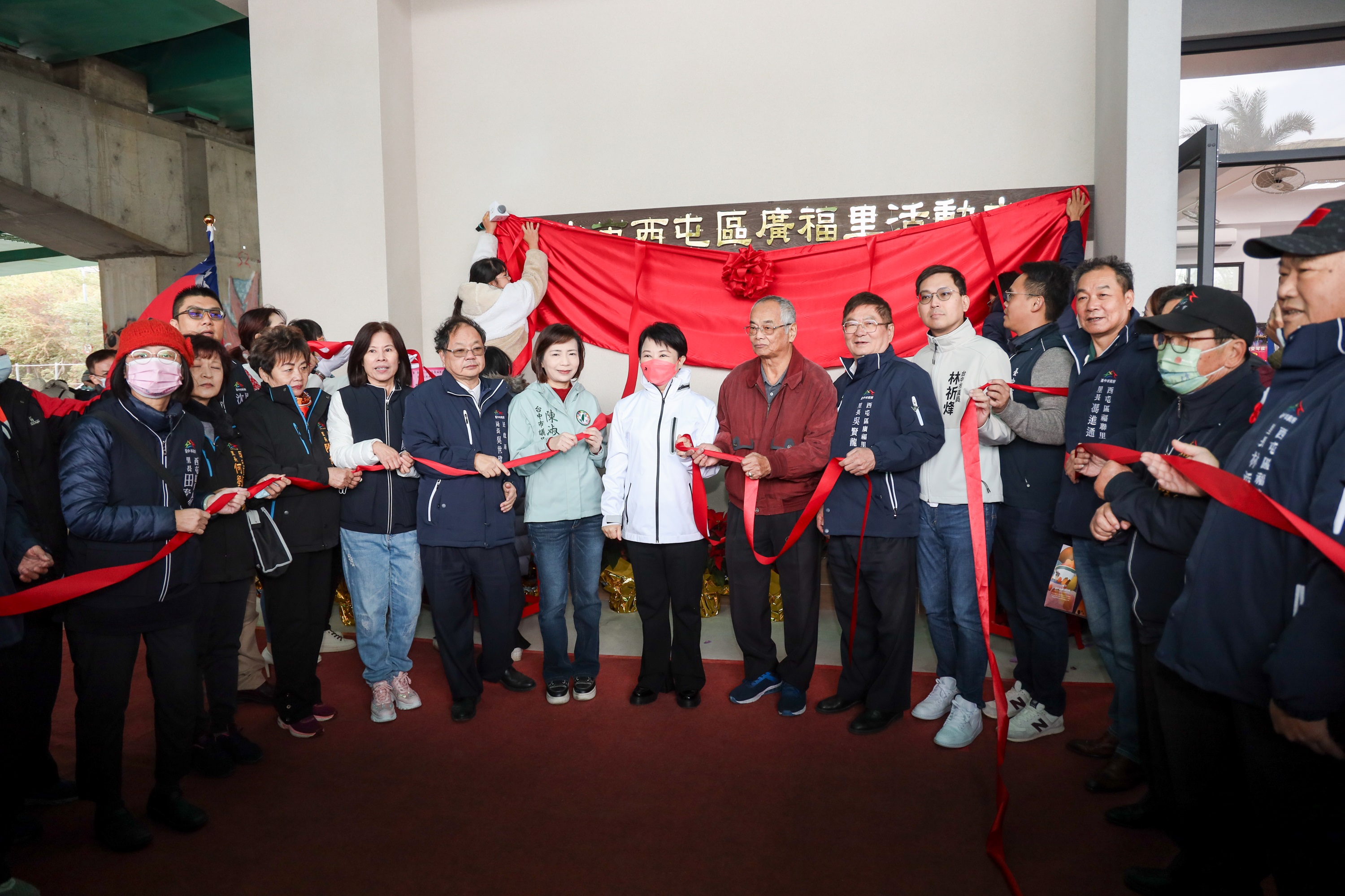 西屯廣福里活動中心啟用   盧市長表示年前完工嘉惠里民...