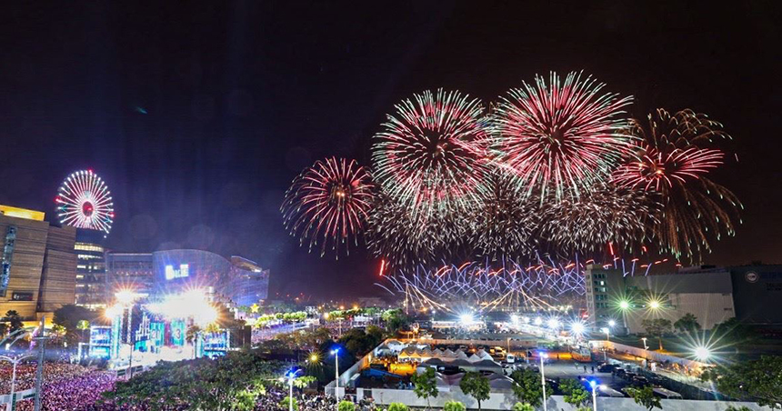 高雄夢時代跨年再揭驚喜彩蛋！  跨年花火最佳觀賞點公開...