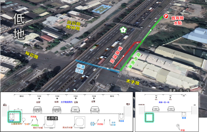 南市府持續推動東區、仁德區水路整治  保障用路人行車安...