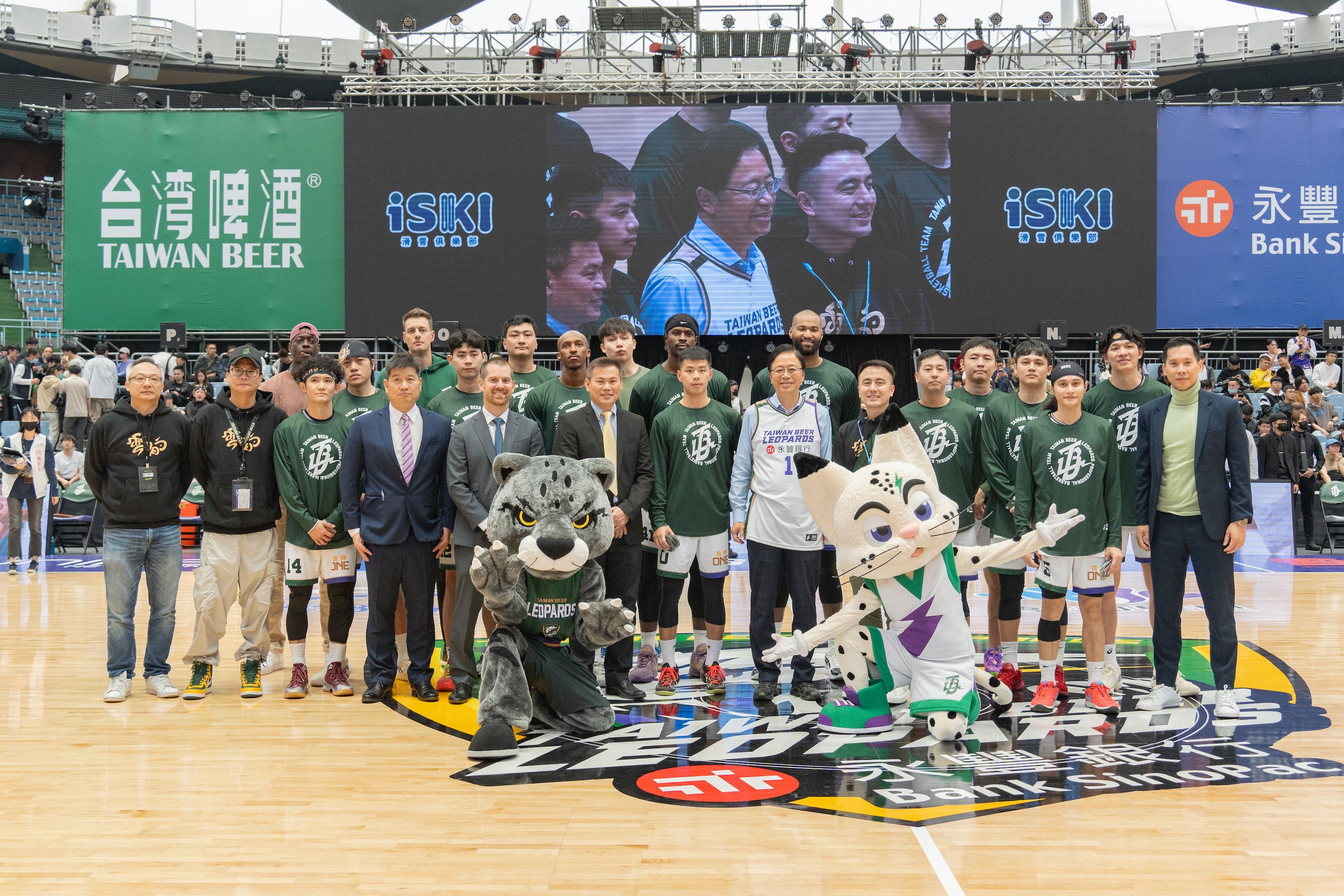 T1職業籃球聯盟  台啤永豐雲豹主場NBA球星首戰...